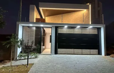 Casa nova para venda em umuarama, jardim américa próximo ao edifício santorini, 3 dormitórios, 1 suíte, 2 banheiros, 2 vagas