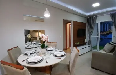 Apartamento / novo para venda em uberlândia, laranjeiras, 2 dormitórios, 1 suíte, 2 banheiros, 1 vaga