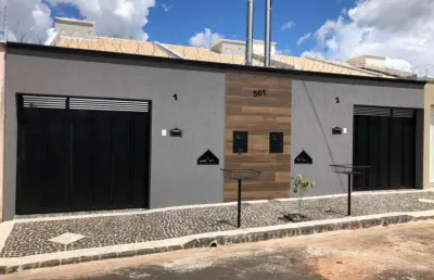 Casa geminada para venda em uberlândia, jardim holanda, 2 dormitórios, 1 suíte, 2 banheiros, 2 vagas