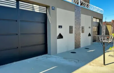 Casa geminada para venda em uberlândia, são bento, 3 dormitórios, 1 suíte, 2 banheiros, 2 vagas