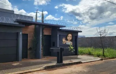 Casa geminada para venda em uberlândia, novo mundo, 2 dormitórios, 1 suíte, 2 banheiros, 2 vagas