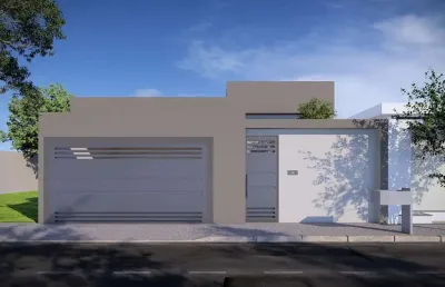 Casa para venda em uberlândia, santa rosa, 3 dormitórios, 1 suíte, 2 banheiros, 2 vagas