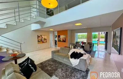 Casa duplex - 260 m2 - 4 quartos (3 suítes) - bosque dos pássaros - area gourmet c/ piscina - 4 vgs