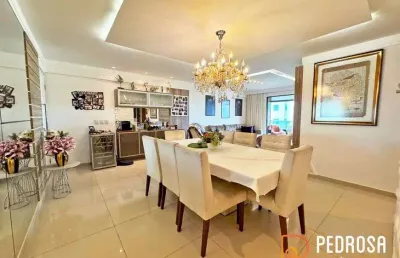 Apartamento com 160 m2 - 4 quartos (3 suítes) - alice grilo lagoa nova - reformado - 3 vgs - sombra