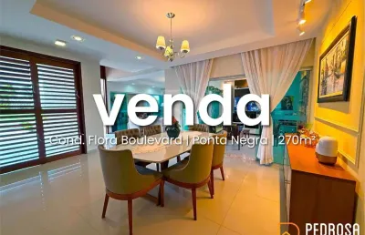 Casa com 277 m2 - 4 suítes - flora boulevard - escriturada - solário e espaço gourmet