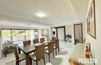 Apartamento com 243 m2 - 4 suítes (1 master) - solar das dunas tirol - 3 vagas - financiavel