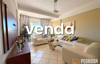 Apto com 98 m2 - 3 quartos (1 suíte) - walfredo gurgel tirol -  1 vaga -  financiável