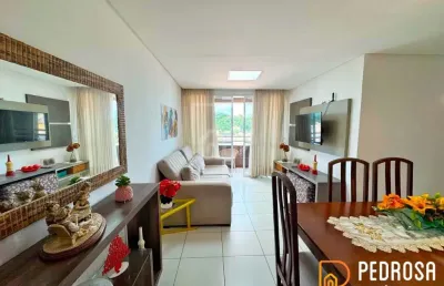 Apartamento em lagoa nova - 98 m² - 3 quartos (1 suíte) - escritório