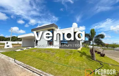 Venda - casa - pium - residencial rio verde - 630mil - 186m2 - 3 suítes - 2 vagas