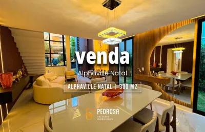 Casa duplex em alphaville - 300 m² - alto padrão - 3 quartos - 4 vagas