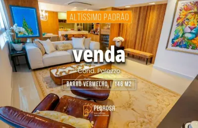 Venda - alto padrão - palazzo barro vermelho - 146m2 - 3 quartos