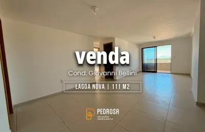 Apartamento para venda com 111 m² | 3 suítes | varanda gourmet | 2 vagas em lagoa nova natal/rn