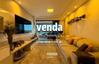 Apartamento para venda com 129 m2 | 3 suítes | varanda gourmet | 2 vagas | lagoa nova