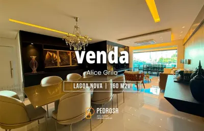 Apartamento a venda com 160 m2 | 3 suítes | reformado | 3 vagas em lagoa nova natal/rn