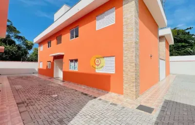 Casa em villagio – 2 dormitórios a 400 metros da praia de boracéia
