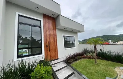 Casa com 4 quartos à venda na servidão albertina clausen, sn, forquilhas, são josé por r$ 950.000