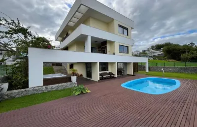 Casa com 3 quartos à venda na rua jarí, 78, pedra branca, palhoça por r$ 3.790.000