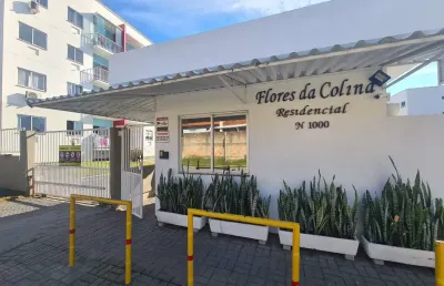 Apartamento com 2 quartos para alugar na servidão maria vieira dos santos, 1000, são sebastião, palhoça por r$ 1.500