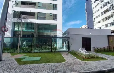 Venda -flat  beiramar prince beach home  01 suite - lazer completo  - beira mar  - piedade   - permanbuco construtora