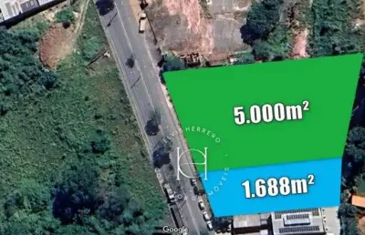 Terreno para venda tem 6688 metros quadrados - taubaté - sp