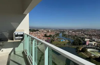 Cobertura para locação em indaiatuba, jardim pompéia, 5 dormitórios, 5 suítes, 6 banheiros, 5 vagas