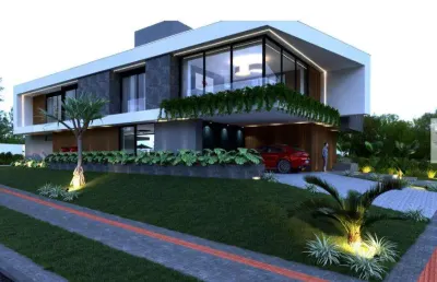 Com 05 suítes, 550m2 construído no cond. jardins de monet