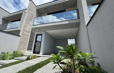 Sobrado em são chico | 230 m da praia | 3 suítes | 160 m² de área construída
