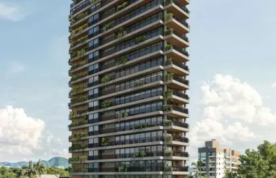 Apartamento giardino no américa | 306 m² | 4 suítes | 3 vagas | 1 apartamento por andar