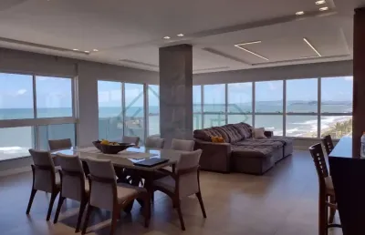Apartamento exclusivo à beira-mar em barra velha | 4 suítes | 2 vagas | mobiliado | 186 m²