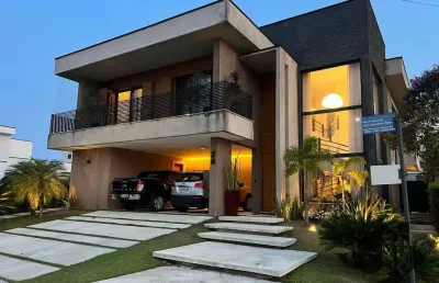 Casa com 3 dormitórios à venda, 490 m² por r$ 3.600.000,00 - condomínio terras de san marco - taubaté/sp