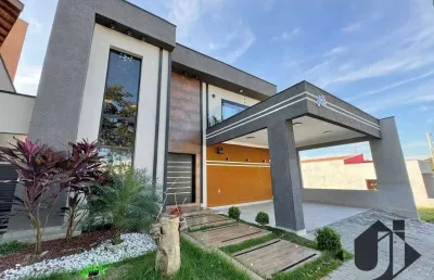 Casa com 3 dormitórios à venda, 267 m² por r$ 1.440.000,00 - condomínio parque das araucárias - tremembé/sp