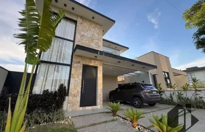 Casa com 3 dormitórios à venda, 214 m² por r$ 1.420.000,00 - condominio cataguá way - taubaté/sp