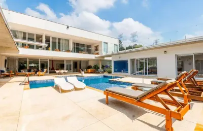 Sobrado com 4 dormitórios, 1500 m² - venda por r$ 22.000.000,00 ou aluguel por r$ 152.465,00/mês - tamboré - barueri/sp