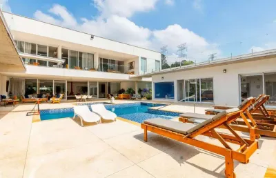 Sobrado com 4 dormitórios, 1500 m² - venda por r$ 22.000.000,00 ou aluguel por r$ 152.465,00/mês - tamboré - barueri/sp