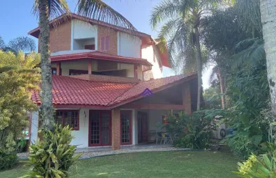 Casa de praia à venda em condomínio no guaratuba ii - bertioga - litoral norte de sp