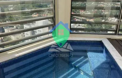 Cobertura à venda, 160 m² por r$ 2.650.000,00 - alto da lapa - são paulo/sp
