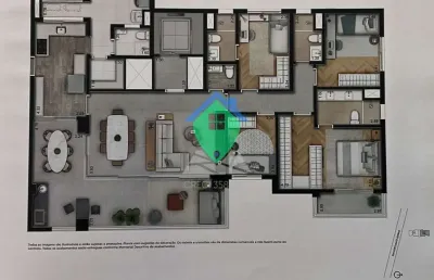 Apartamento à venda, 157 m² por r$ 2.300.000,00 - vila anastácio - são paulo/sp