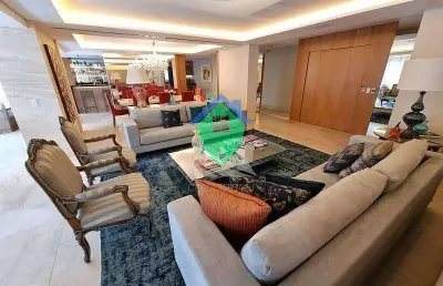 Apartamento alto padrão 370m² à venda por r$8.900.000,00, campo belo, são paulo, sp