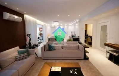 Apartamento porteira fechada com 3 suítes à venda, 185 m² por r$ 3.800.000 - vila romana - são paul