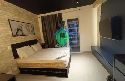Studio para alugar, 24 m² por r$ 4.100,00/mês - moema - são paulo/sp