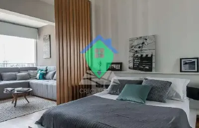 Studio 34m² para locação por r$ 4.223,00 na cidade monções, são paulo, sp