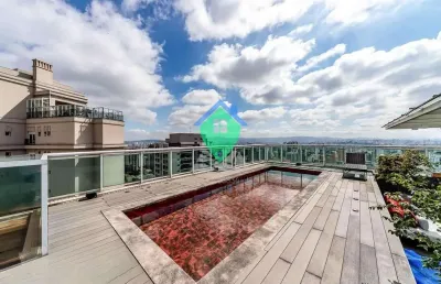 Cobertura 500m² à venda por r$ 12.800.000,00 em perdizes, são paulo, sp