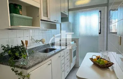 Apartamento a venda na vila são francisco 66m² com 2 quartos, 1 banheiro e 2 vagas de garagem e sacada