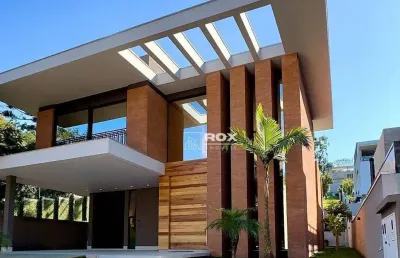 Casa em condomínio fechado, mobiliada à venda, santa felicidade - curitiba/pr