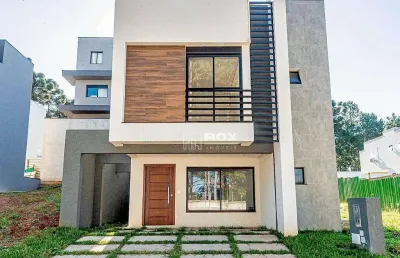 Casa nova  à venda, 130 m² por r$ 979.000 - santa cândida - curitiba/pr