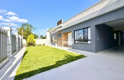 Casa térrea com 3 suítes à venda - santa felicidade - curitiba/pr