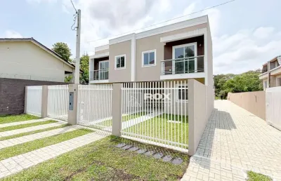 Sobrado com 3 quartos sendo 1 suíte à venda, 83 m² por r$ 550.000 - santa felicidade, curitiba/pr