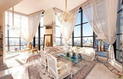 Apartamento duplex com 5 suítes à venda - batel - curitiba/pr