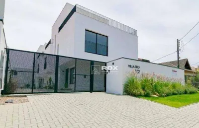 Sobrado novo  com 3 quartos à venda - santa felicidade - curitiba/pr