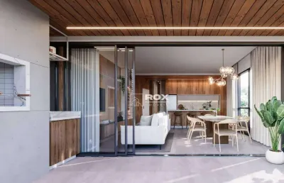 Apartamento duplex com 4 quartos 4 suítes à venda, 220 m² - água verde, curitiba/pr